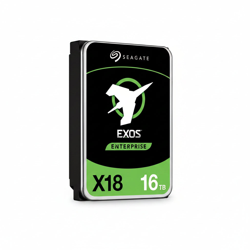 Seagate Exos X18 16TB 7200RPM SAS Enterprise Internal Hard Drive ST16000NM004J
