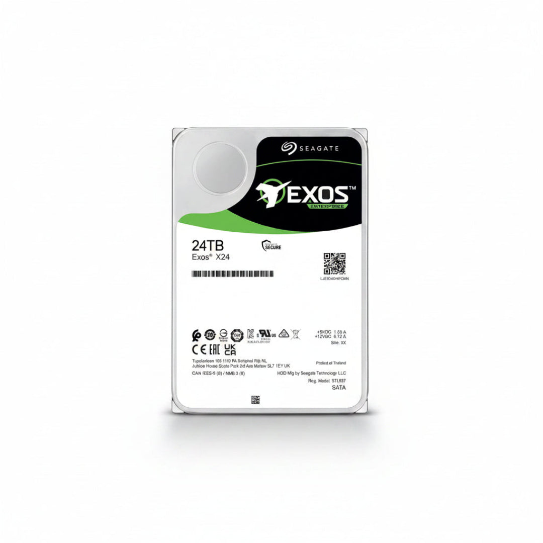 Seagate Exos X24 24TB 3.5" Internal Enterprise Hard Drive ST24000NM001H