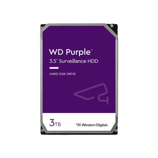 Western Digital WD Purple 3TB SATA III 3.5 HDD Surveillance Hard Drive WD33PURZ