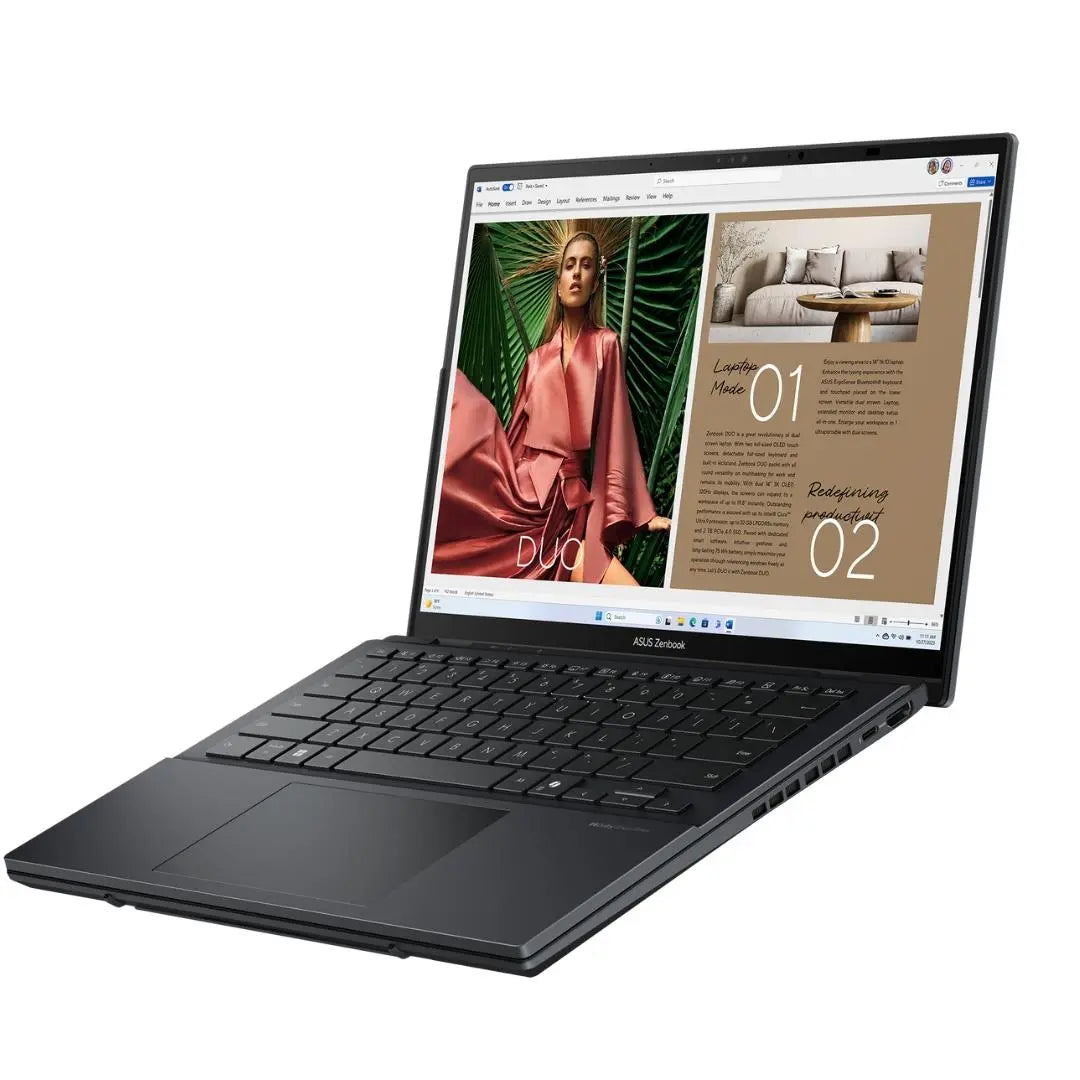 ASUS Zenbook Duo UX8406CA-PS99T Ultra 9 285H 32GB 1TB SSD 14" 3K Touch