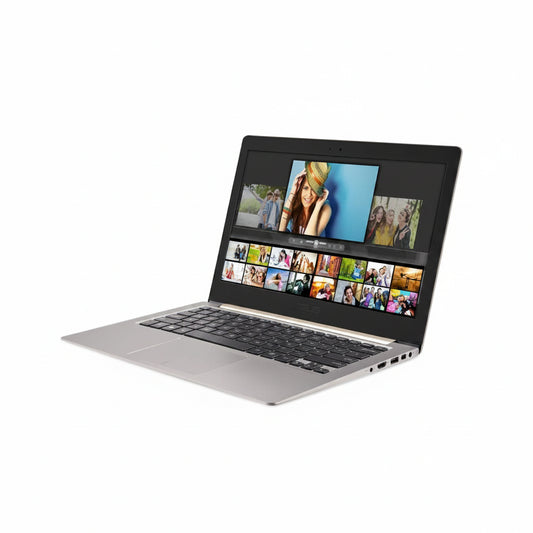 ASUS ZenBook Intel i7-6500U 12GB 512GB GeForce 940M 2GB 13.3" Touch HD C8KG82 Side View