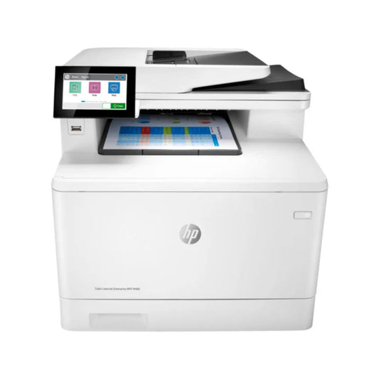 HP Color LaserJet Enterprise MFP M480f All-in-One Color Laser Printer 3QA55A Front Vew