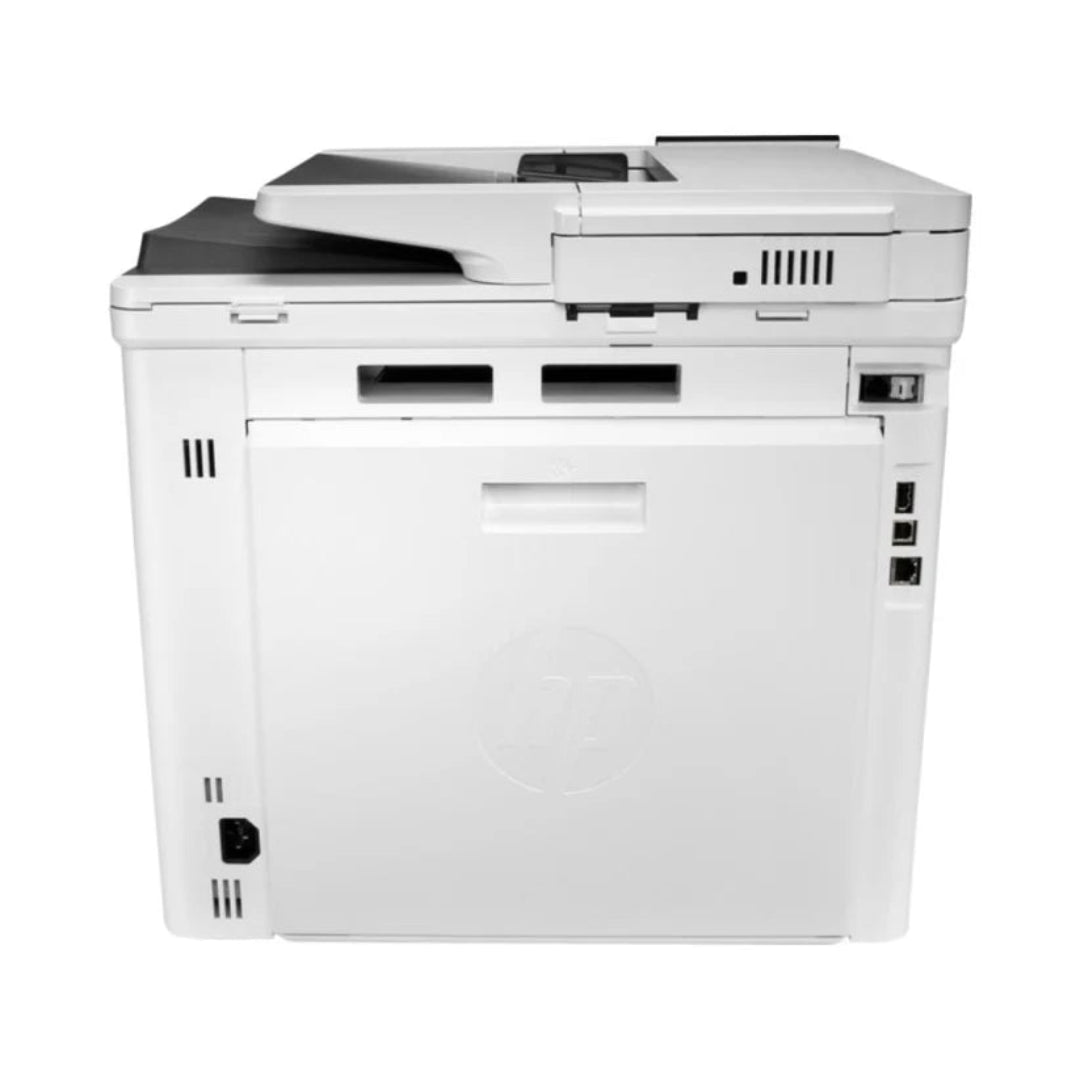 HP Color LaserJet Enterprise MFP M480f All-in-One Color Laser Printer 3QA55A F Back View
