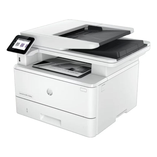 HP LaserJet Pro MFP4103fdw Wireless Monochrome All-in-One Laser Printer 2Z629A Side View