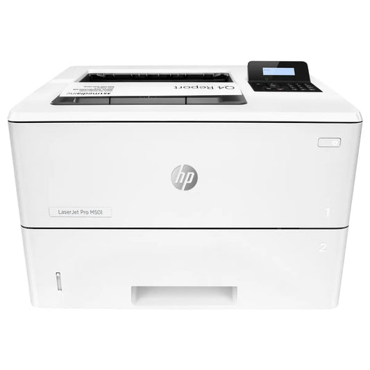 HP LaserJet Pro M501dn Monochrome Printer Front View