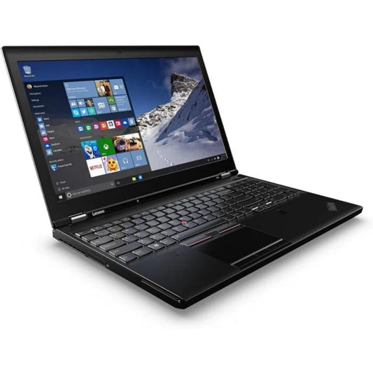Lenovo Tthinpad P50 Core i7-6700HQ 16GB 256GB Quadro M1000M 4GB 15.6" DCK0DN Side View
