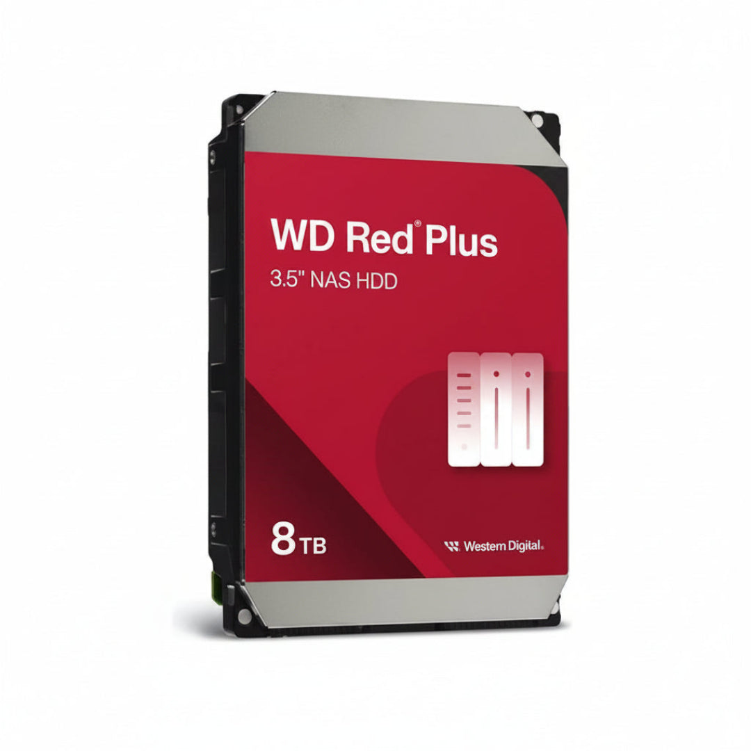Western Digital WD Red Plus 8TB 5640RPM 256MB SATA NAS HDD WD80EFPX