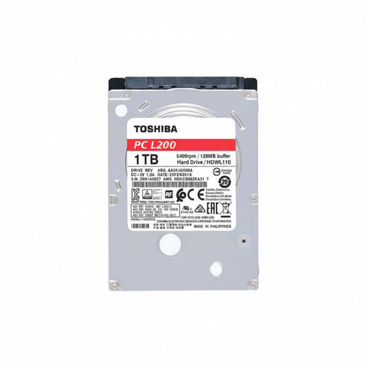 Toshiba L200 1TB 2.5" Internal Laptop Hard Drive