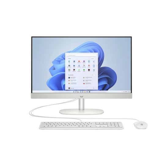 HP All In One 24 Ultra 7 155U 16GB 512GB 23.8" FHD Shell White DOS