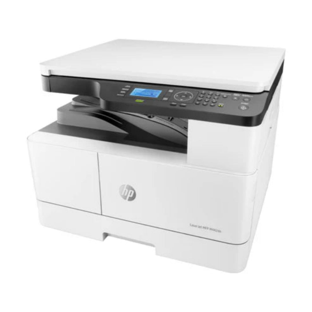 HP LaserJet MFP M442dn A3 Monochrome Printer 8AF71A Front View Left Side View