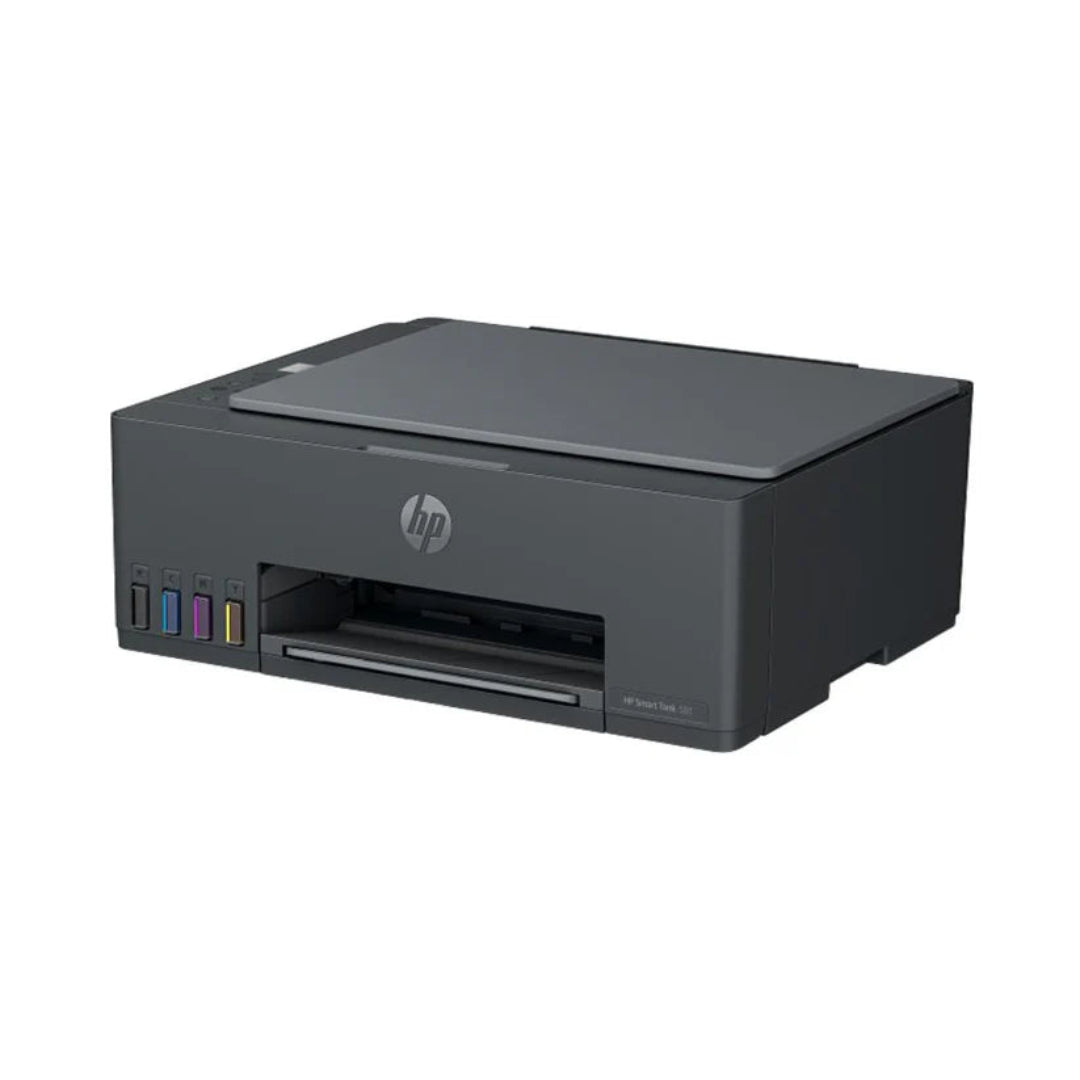 HP Smart Tank 581 AIO Print, Scan Copy Wireless Color Ink Tank Printer 4A8D4A Side View
