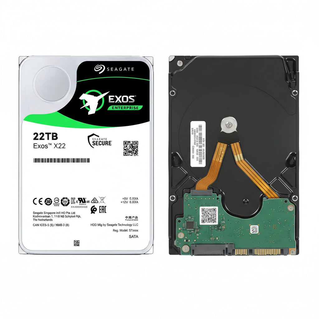 Seagate Exos X22 22TB 7200RPM Enterprise Internal Hard Drive ST22000NM000E
