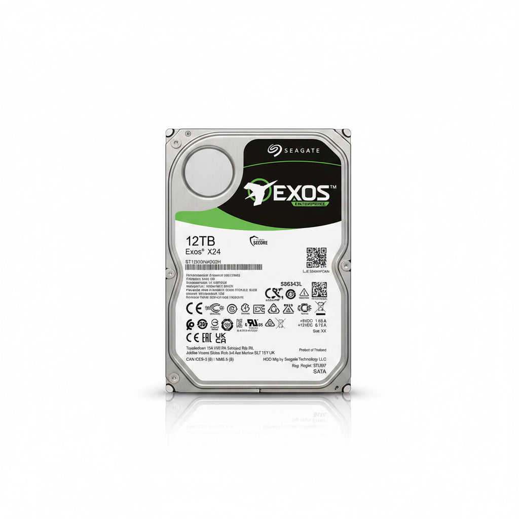 Seagate Exos X24 12TB 3.5" Internal Enterprise Hard Drive  ST12000NM002H