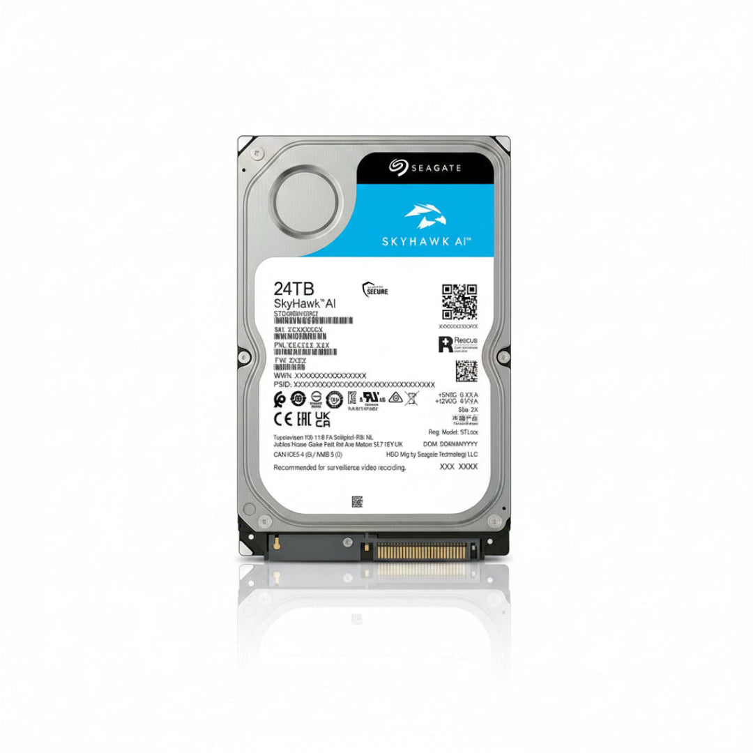 Seagate SkyHawk AI 24TB 7200RPM SATA III Surveillance HDD ST24000VE002