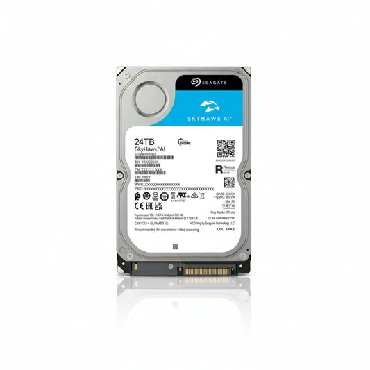 Seagate SkyHawk AI 24TB 7200RPM SATA III Surveillance HDD ST24000VE002