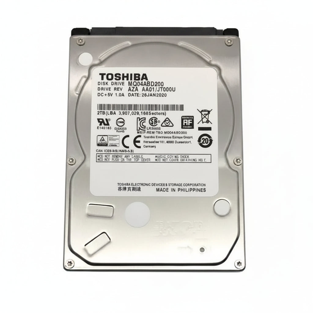 Toshiba MQ04 2TB 2.5-Inch SATA III 5400RPM Internal HDD MQ04ABD200