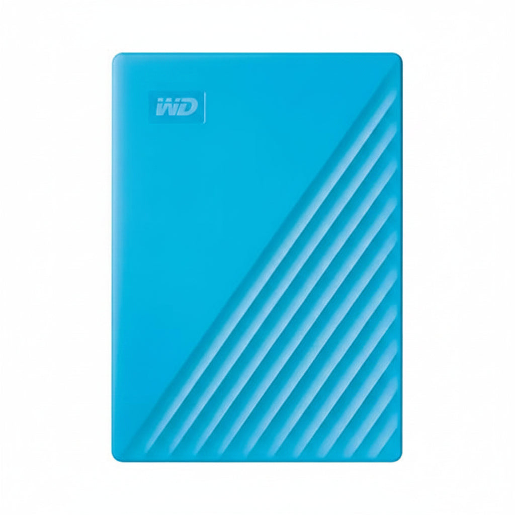 Western Digital My Passport 2TB Portable Sky Blue External Hard Drive WDBYVG0020BBL