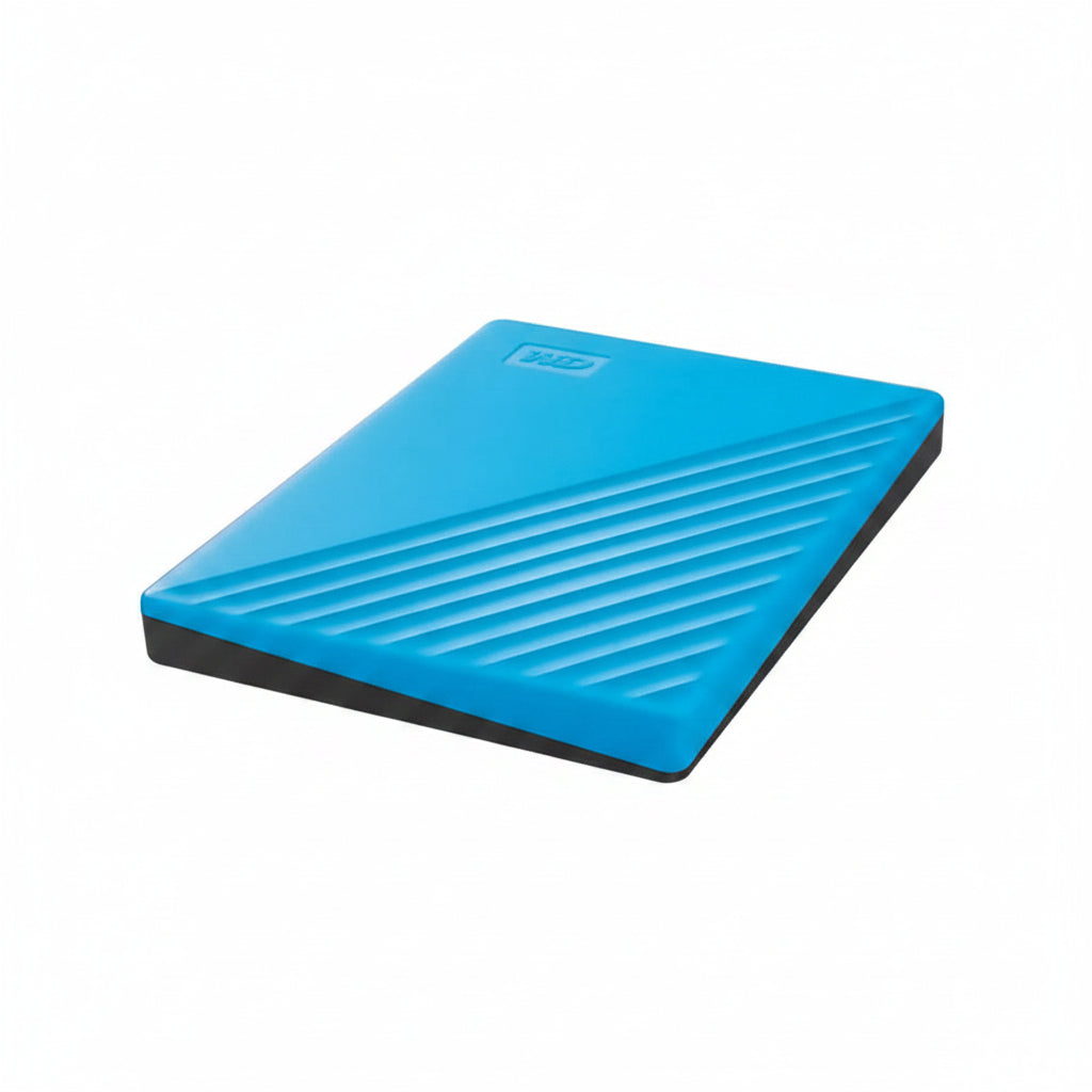 Western Digital My Passport 2TB Portable Sky Blue External Hard Drive WDBYVG0020BBL
