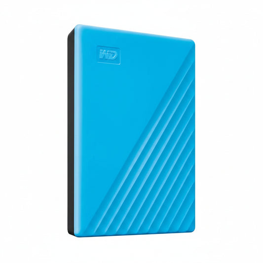 Western Digital My Passport 2TB Portable Sky Blue External Hard Drive WDBYVG0020BBL
