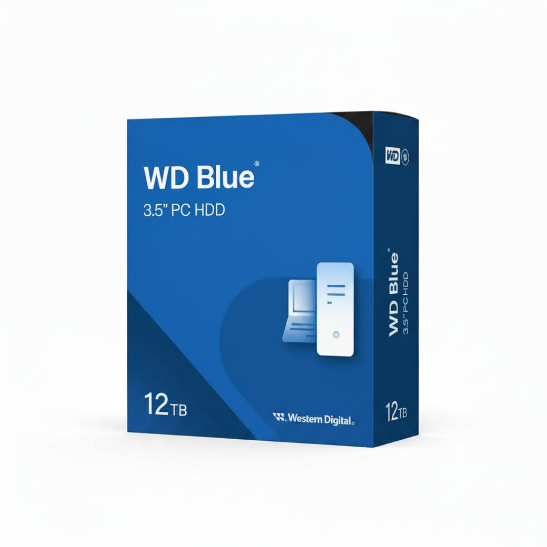Western Digital WD Blue 12TB 7200RPM SATA III Internal Hard Drive WD120EAGZ