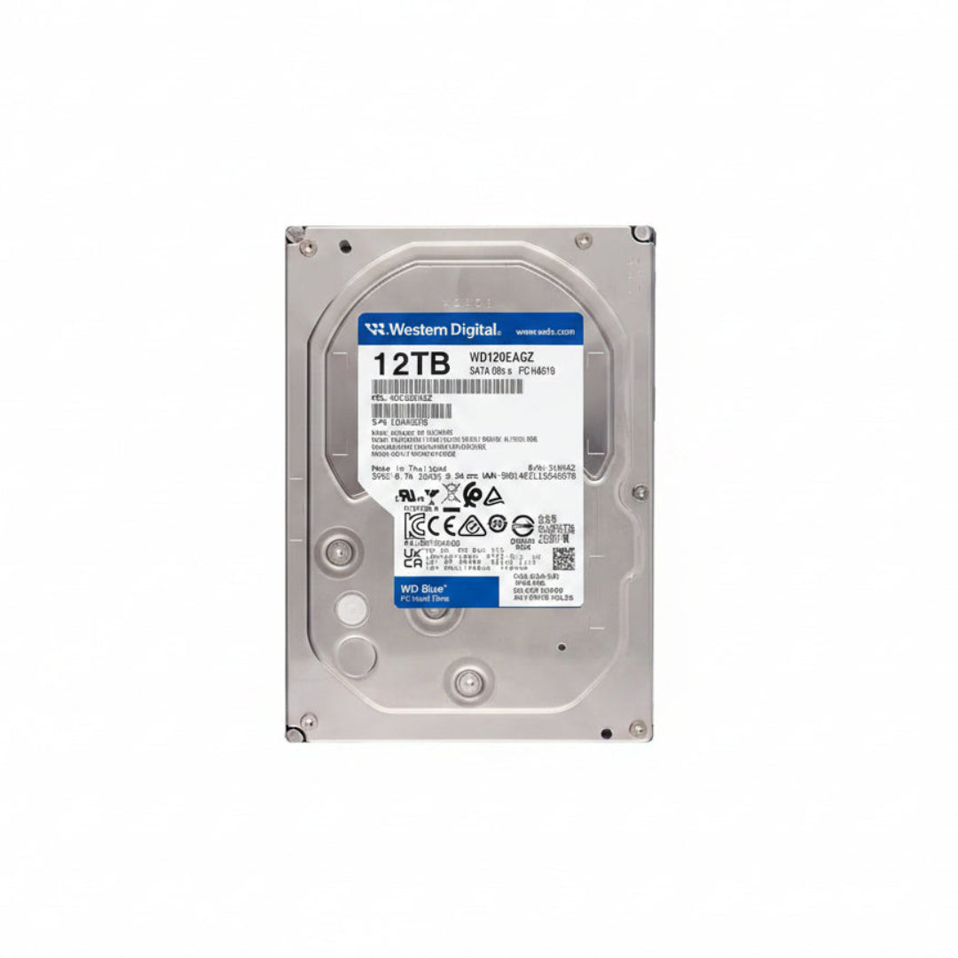 Western Digital WD Blue 12TB 7200RPM SATA III Internal Hard Drive WD120EAGZ