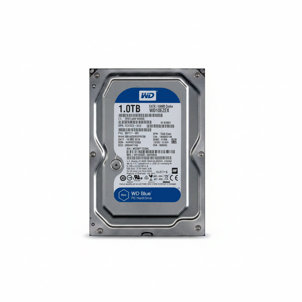 Western Digital WD Blue 1TB 7200RPM 3.5-Inch Internal Hard Drive WD10EZEX-60WN4A2