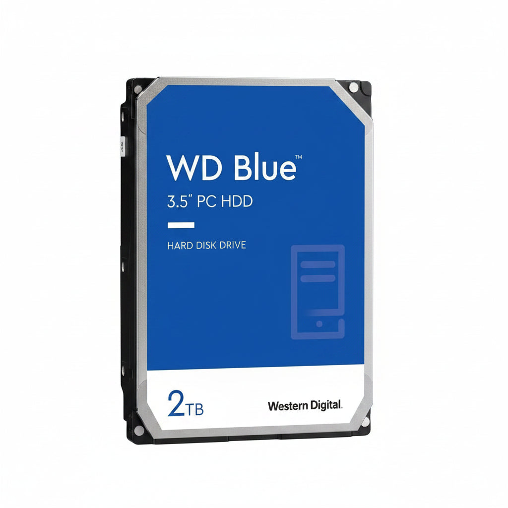 Western Digital WD Blue 2TB 5400RPM SATA III Internal Hard Drive WD20EARZ
