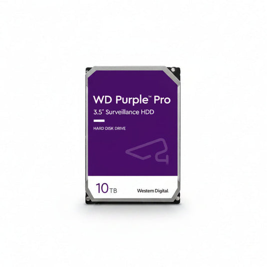 Western Digital WD Purple 10TB 7200RPM Surveillance Hard Drive WD102PURZ