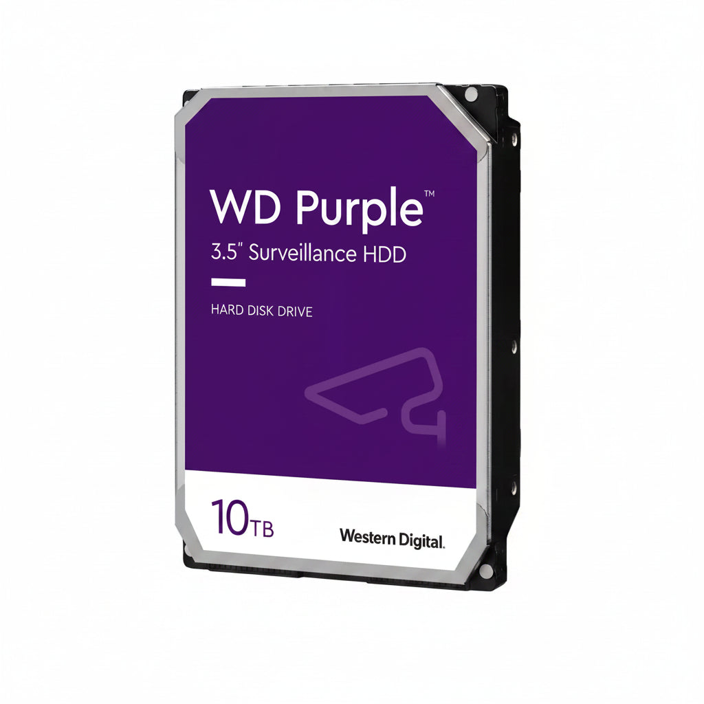 Western Digital WD Purple 10TB 7200RPM Surveillance Hard Drive WD102PURZ
