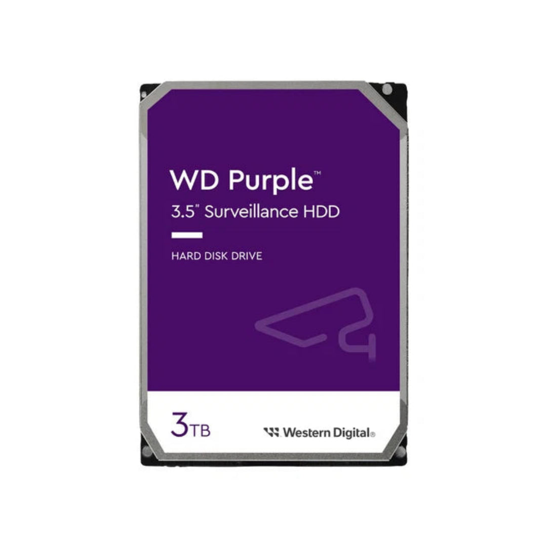 Western Digital WD Purple 3TB SATA III 3.5 HDD Surveillance Hard Drive WD33PURZ