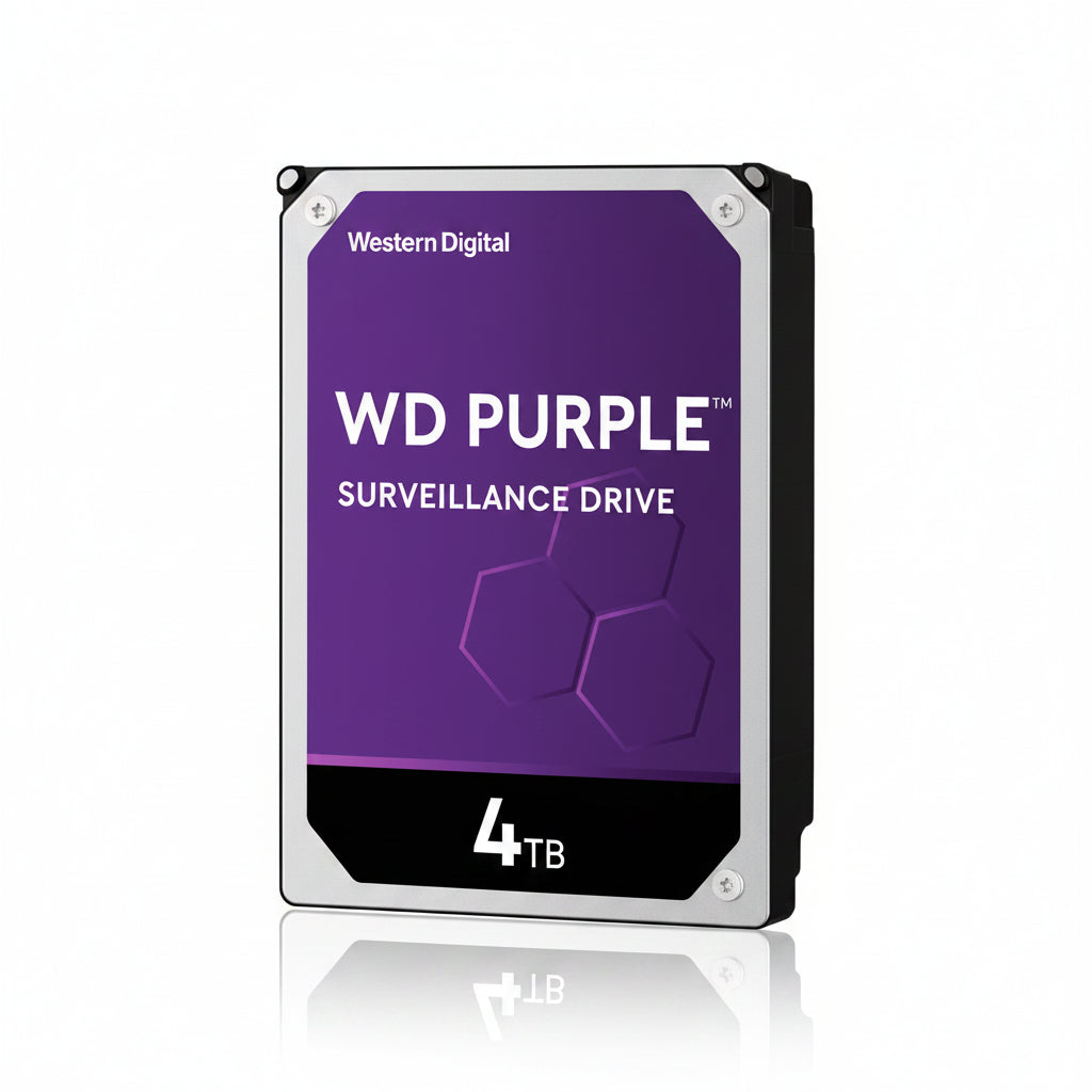 Western Digital WD Purple 4TB 5400RPM Surveillance Hard Drive WD40PURZ