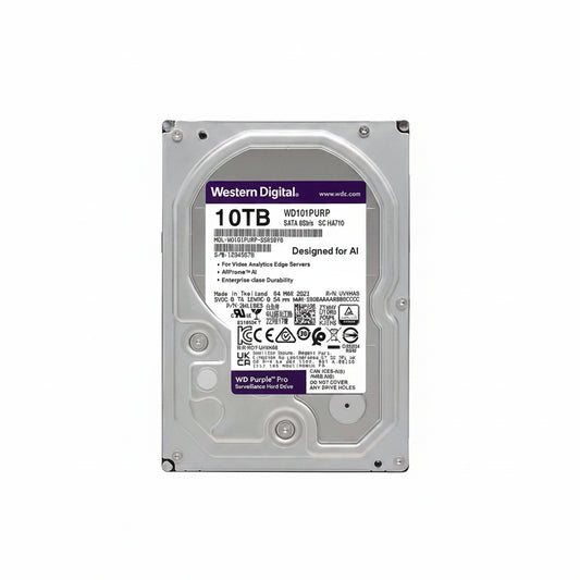 Western Digital WD Purple Pro 10TB 7200RPM Internal Hard Drive WD101PURP