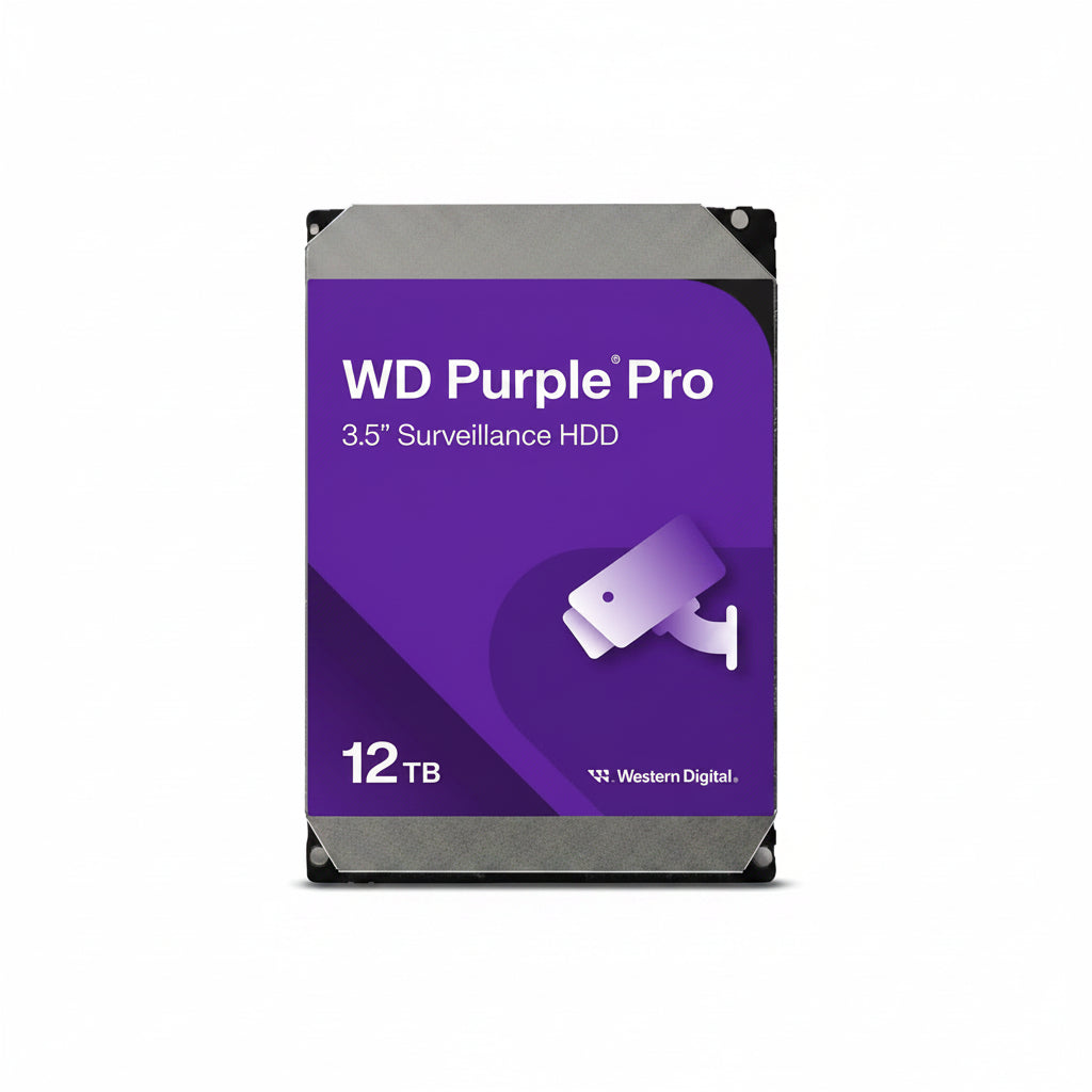Western Digital WD Purple Pro 12TB 7200RPM Internal Hard Drive WD121PURP