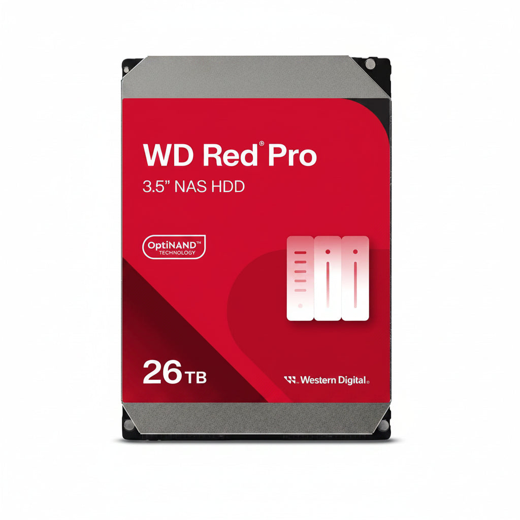 Western Digital WD Red Pro 26TB 7200RPM SATA NAS Internal Hard Drive WD260KFGX