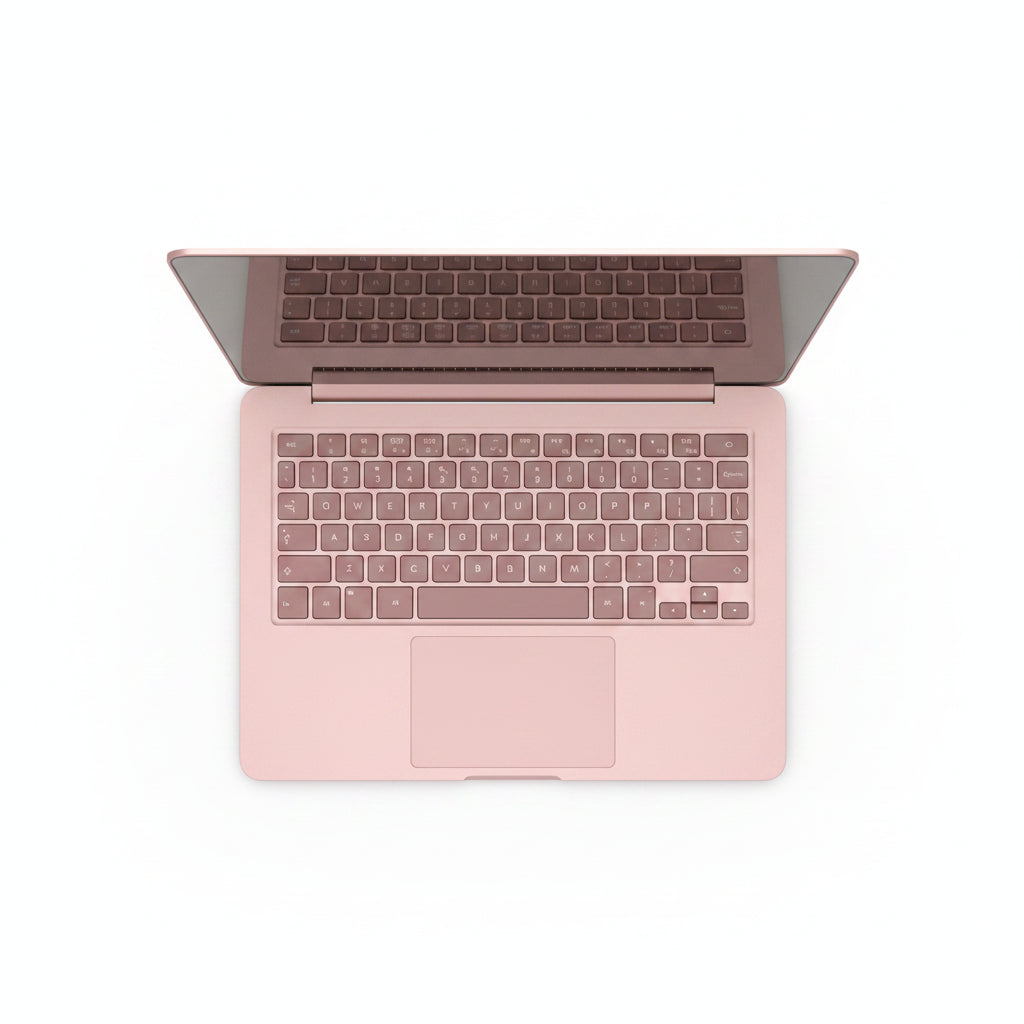 Apple MacBook Neo 13-inch A18 Pro 8GB 256GB A18 Pro 5-Core GPU Blush MHFH4 ZE/A Top View