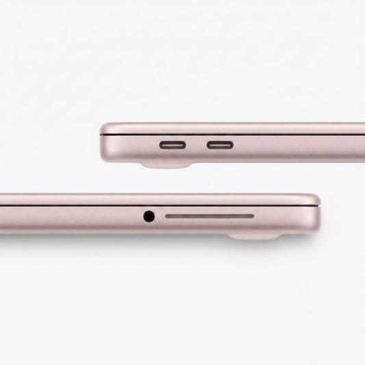 Apple MacBook Neo 13-inch A18 Pro 8GB 256GB A18 Pro 5-Core GPU Blush MHFH4 ZE/A Sides View
