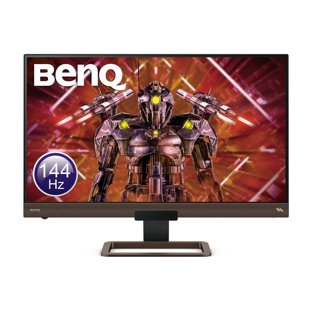 BenQ EX2780Q 27" QHD IPS 144Hz HDR USB-C & 2.1 Speakers Gaming Monitor Front View