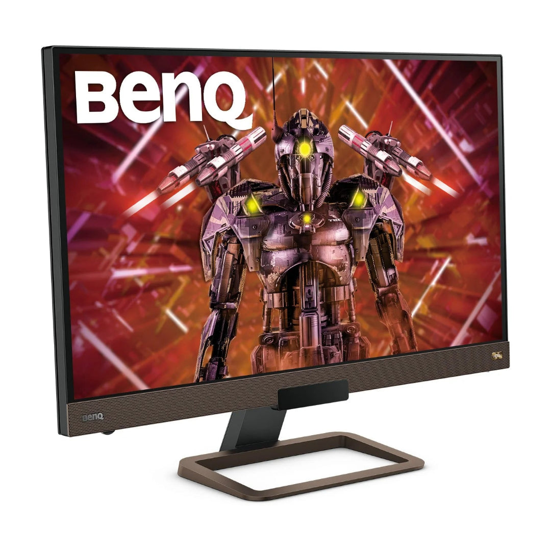 BenQ EX2780Q 27" QHD IPS 144Hz HDR USB-C & 2.1 Speakers Gaming Monitor Side View