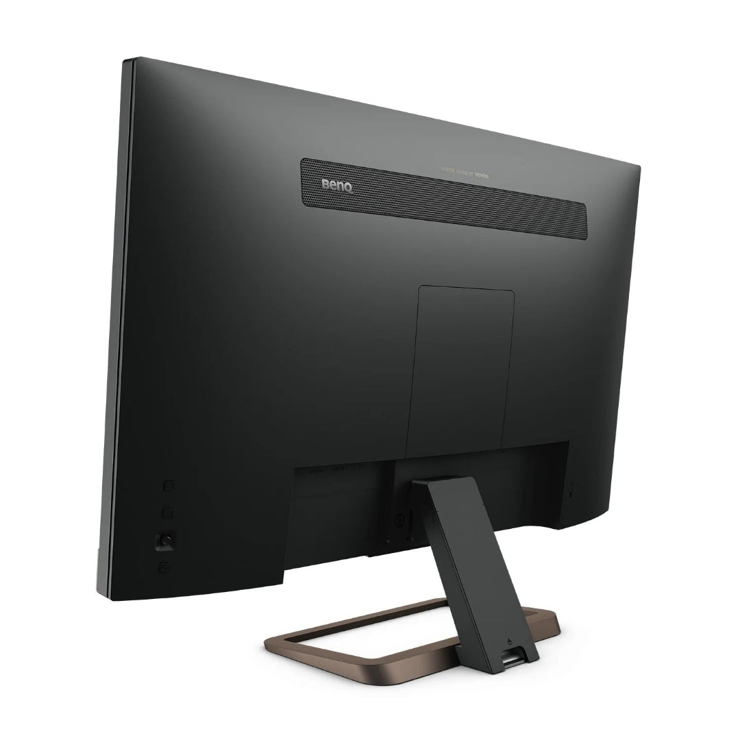 BenQ EX2780Q 27" QHD IPS 144Hz HDR USB-C & 2.1 Speakers Gaming Monitor Back Side View