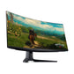 Dell Alienware AW3423DWF 34" QD-OLED HDMI WQHD Black Gaming Monitor KH4GCO Side View