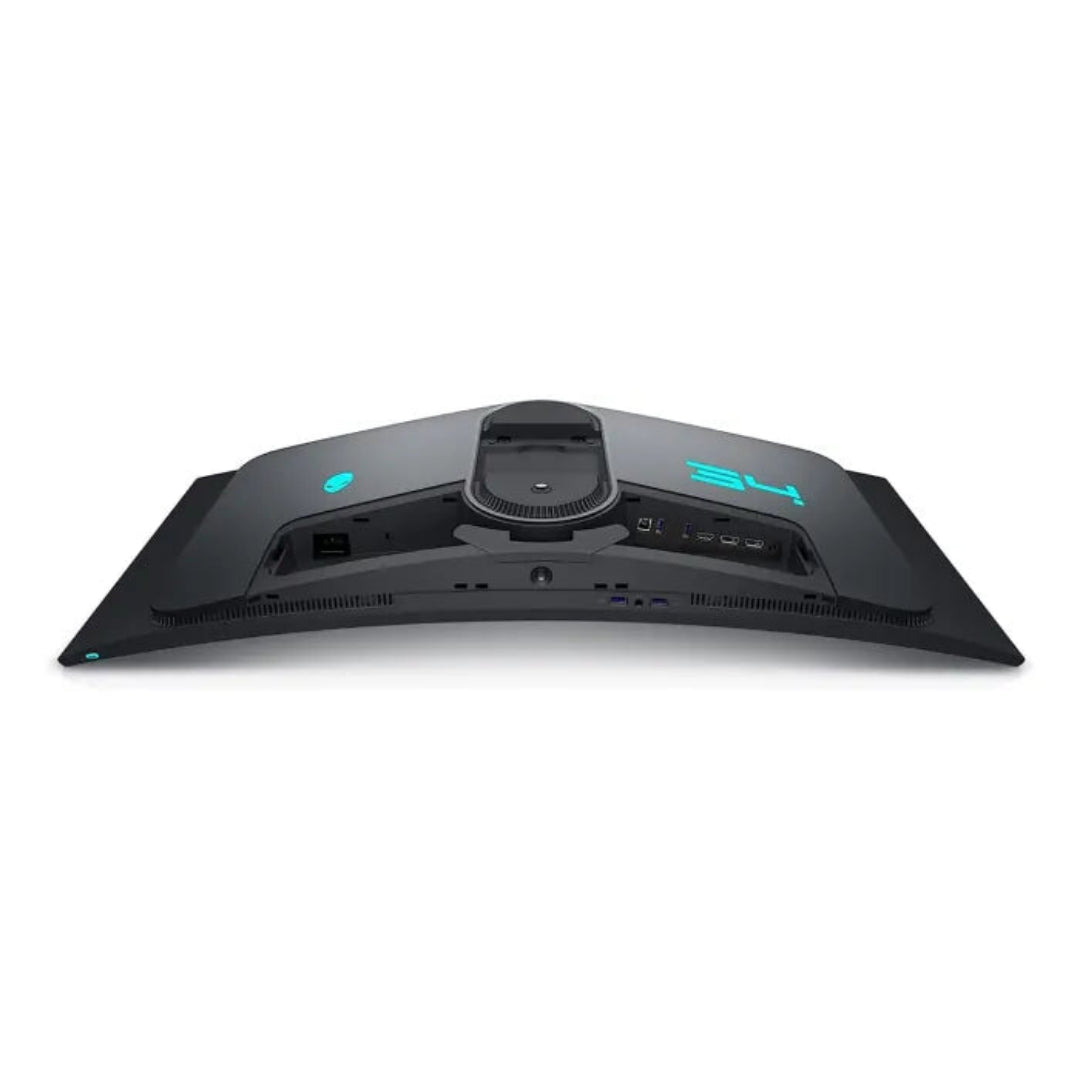Dell Alienware AW3423DWF 34" QD-OLED HDMI WQHD Black Gaming Monitor KH4GCO Back View