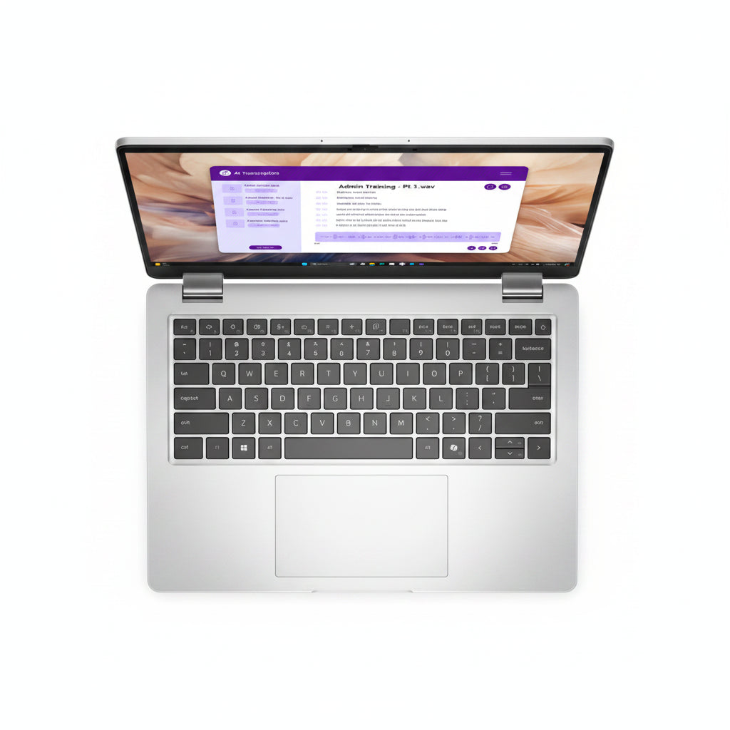 Dell Pro 14 Plus 2-in-1 Ultra 5 235U vPro 16GB 512GB 14"Touch Intel Arc 4G810B Top View