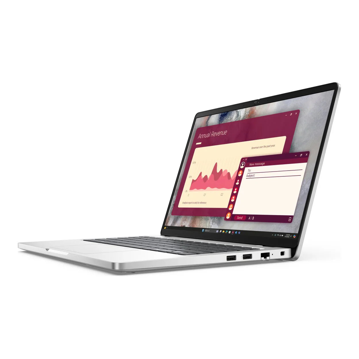 DELL Pro 14 Plus PB14250 Ultra 7 265U vPro 16GB 512GB Intel 14.0" FHD Left Side View