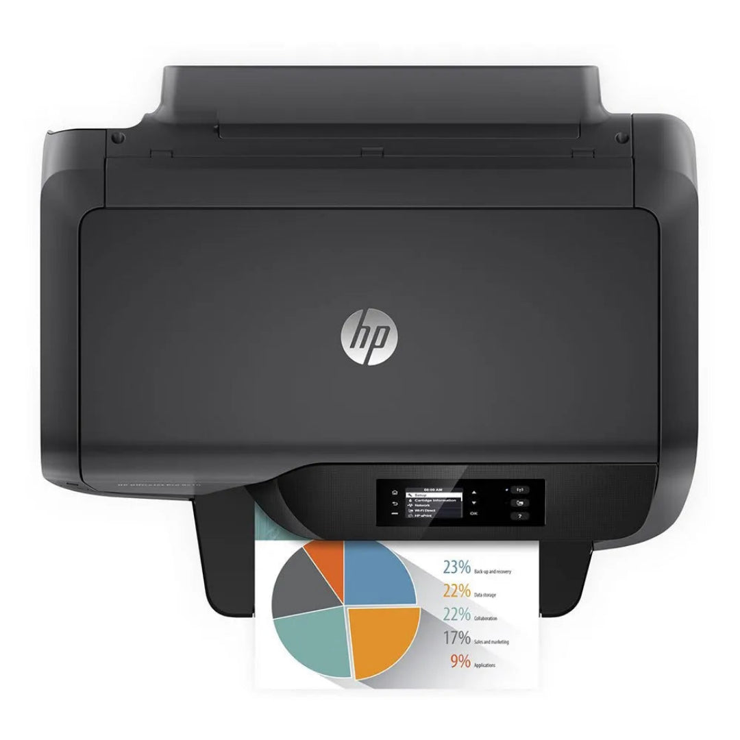 HP LaserJet Enterprise M806x monochrome printer D9L63A Top  View