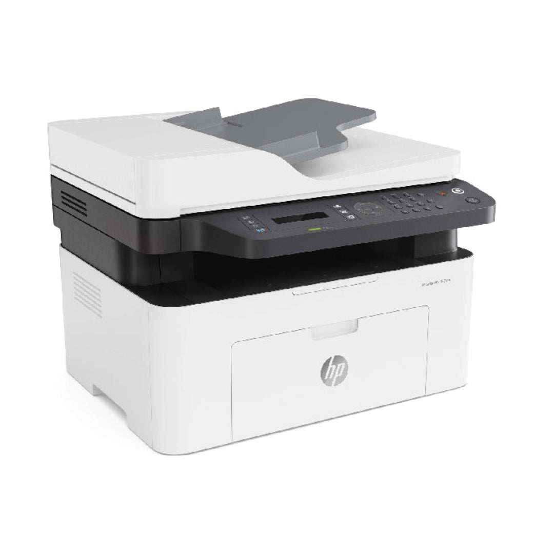 HP Laser MFP 137fnw Wireless Monochrome All-in-One Laser Printer 4ZB84A Side Vew