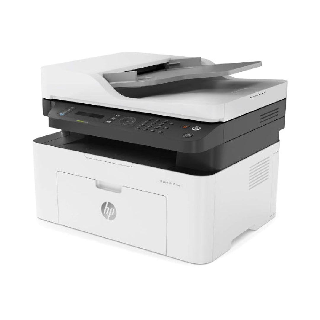 HP Laser MFP 137fnw Wireless Monochrome All-in-One Laser Printer 4ZB84A Side View