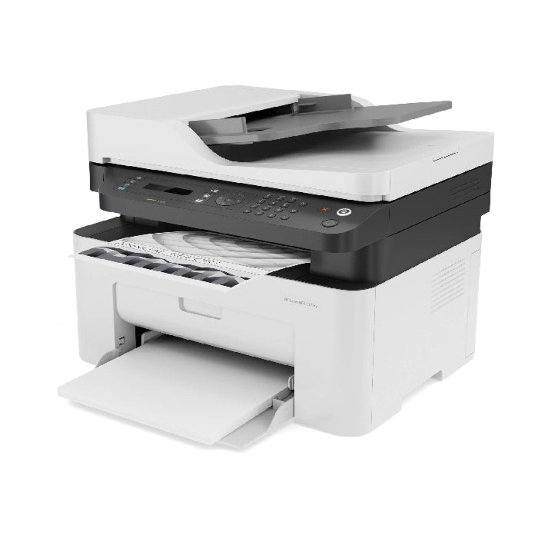 HP Laser MFP 137fnw Wireless Monochrome All-in-One Laser Printer 4ZB84A  Side Open View