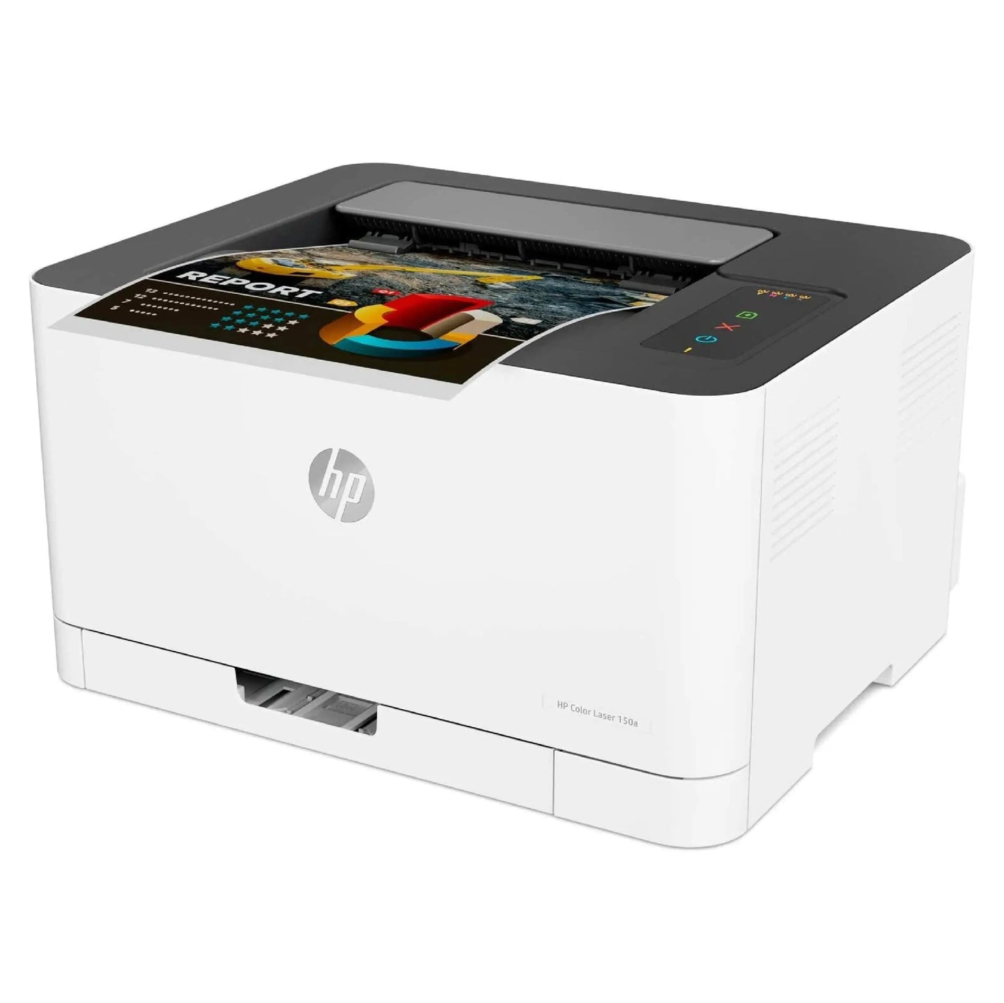 HP Color Laser 150a Single-Function Color Laser Printer 4ZB94A  Side View