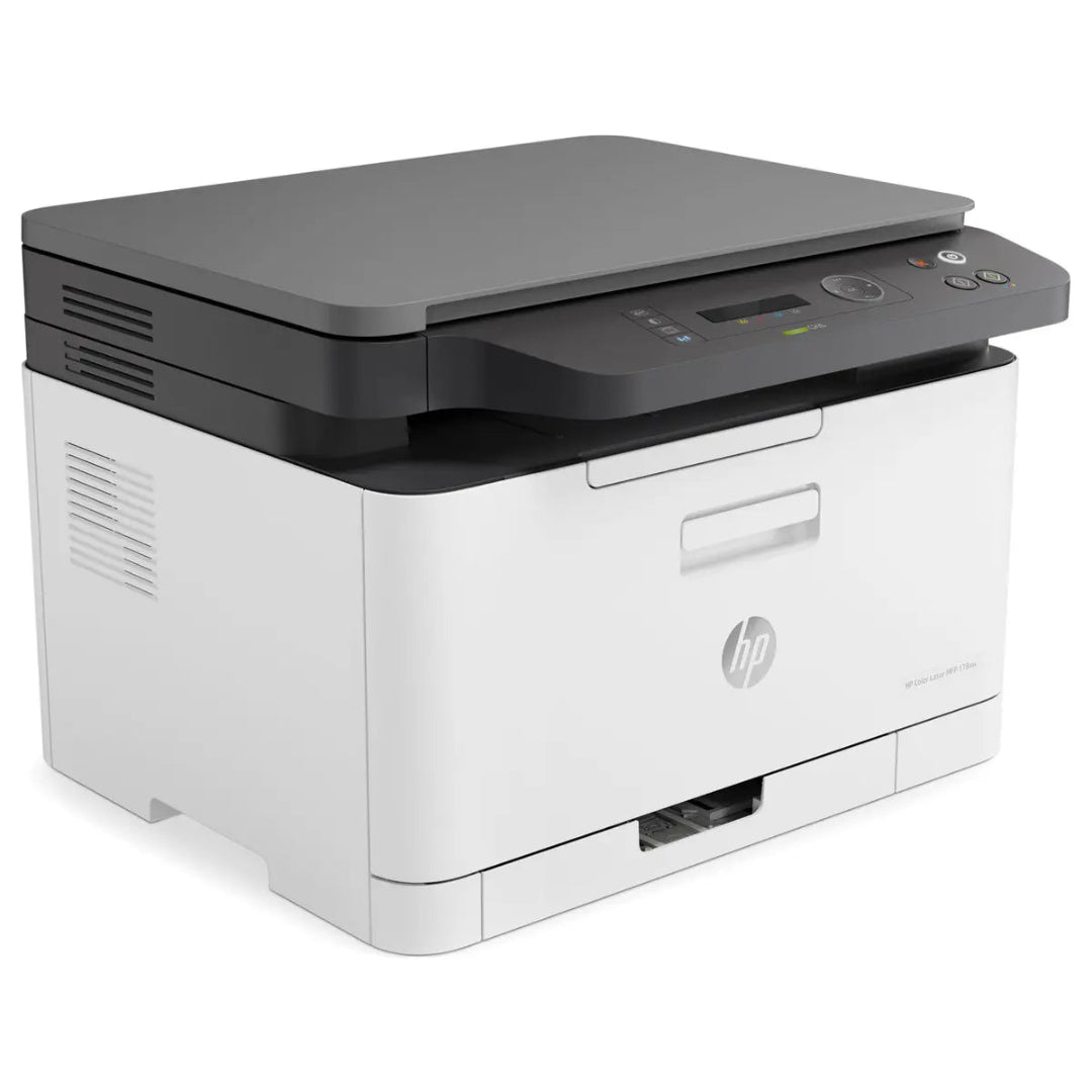 HP Color Laser MFP 178nw All-in-One Wireless Color Laser Printer 4ZB96A Side View