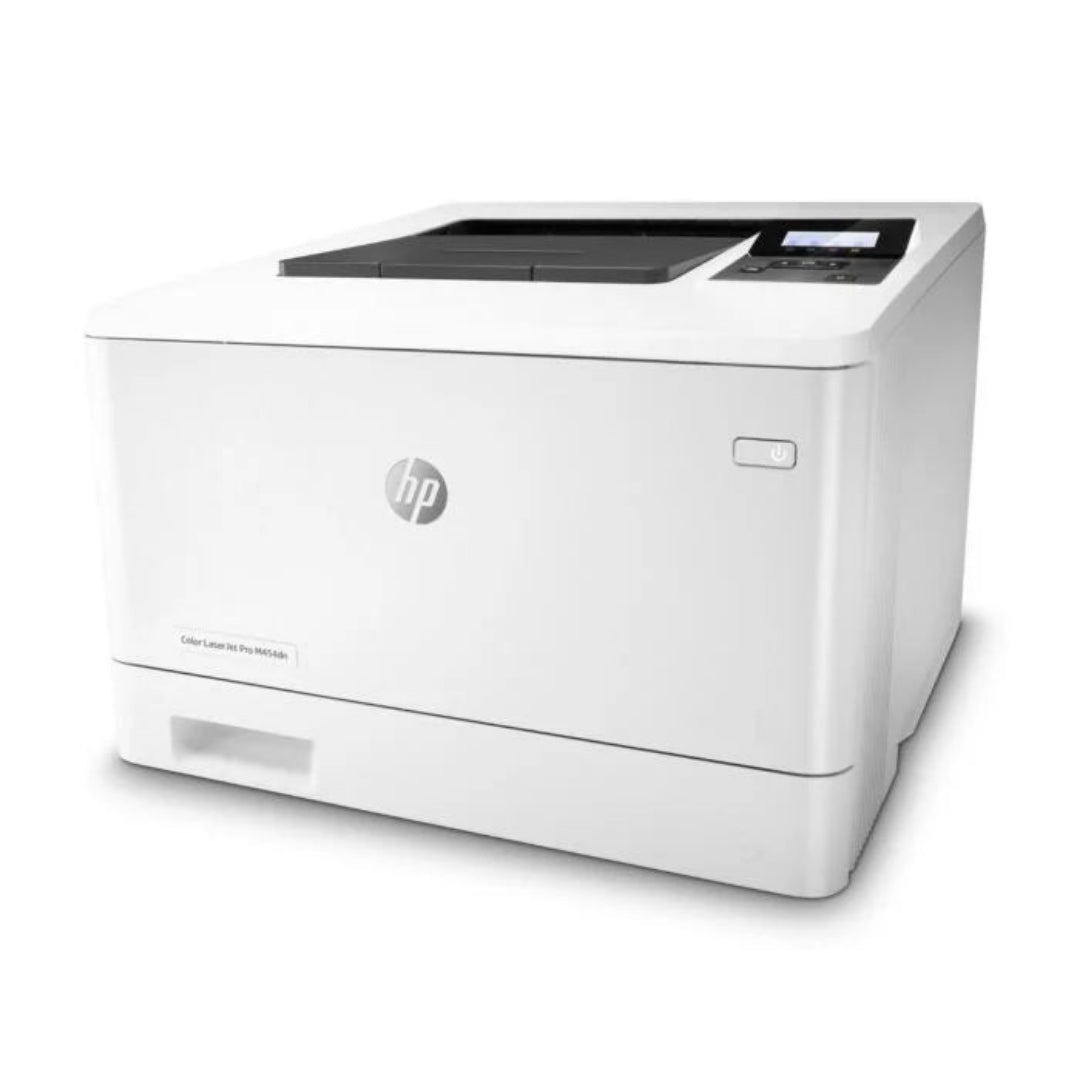 HP Color LaserJet Pro M454dn Duplex Color Laser Printer W1Y44A Left Side View